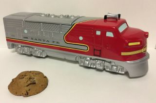 Lionel Cookie Jar Santa Fe Chief Train Locomotive 2333 1950 Vgc