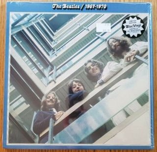 The Beatles Blue Album 1967 - 1970 2lp Limited Edition Blue Color Vinyl 1993
