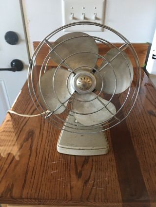 Vintage 8 " Kenmore Sears Roebuck & Co Electric Fan Model 135.  80031 Tested&works.