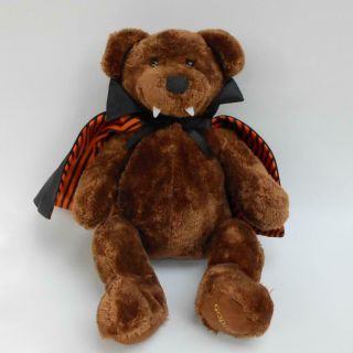 Godiva Chocolates Vampire Teddy Bear Plush Halloween Stuffed Animal