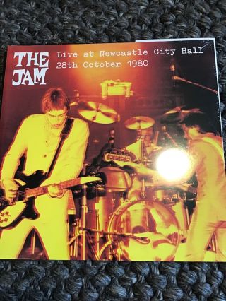 The Jam Live At Newcastle City Hall 28th October 1980 2 X Lp Vinyl Polydor 2015