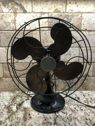 Vintage Emerson Oscillating Electric Fan Type 2450b