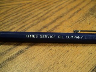 Vintage Durolite Mechanical Pencil Advertising Cities Service Oil Company 2