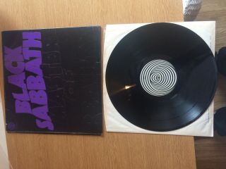 Black Sabbath - Master Of Reality Uk First Press Vertigo Swirl No Poster