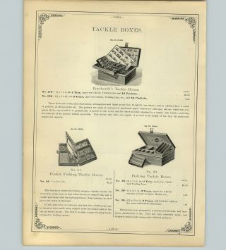 1890 Paper Ad Borcherdt 