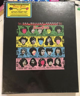 The Rolling Stone Some Girls - Deluxe Edition Limited Book Cds Dvd 7” Vinyl