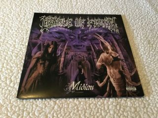 Cradle Of Filth Midian Double Vinyl Record Lp Gatefold