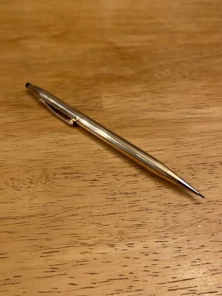 Vintage Cross 14k Gold Filled Mechanical Pencil - No Box Made In Usa