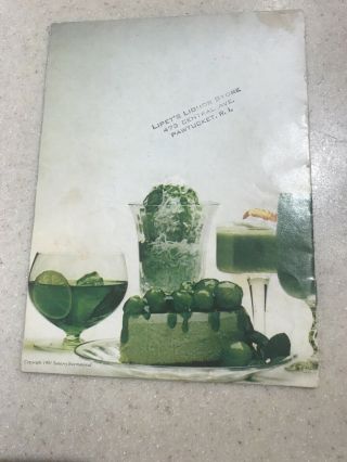Vintage 1981 What to Make of Midori Melon Liqueur Recipe Booklet 2