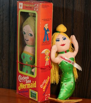 Vintage 1974 Mattel Chicken of the Sea Mermaid Shoppin Pal Doll Lighthouse Vixen 2