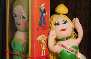 Vintage 1974 Mattel Chicken of the Sea Mermaid Shoppin Pal Doll Lighthouse Vixen 3