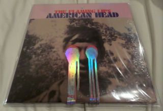 The Flaming Lips - American Head 2020 Tri Colour Vinyl & Signed Print