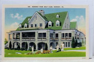 Pennsylvania Pa Hershey Park Golf Club Postcard Old Vintage Card View Standard