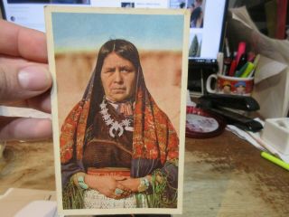 Other Old Native American Indian Postcard Zuni Tribe Tsytyaseta Bowekatee Woman