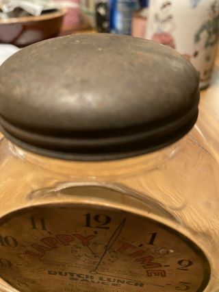20s/30s Happy Time Dutch Lunch Sauce Clock Bottle 3