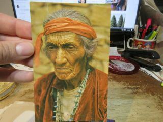 Other Old Native American Indian Postcard Shaman Medicine Man Wrinkled Doctor
