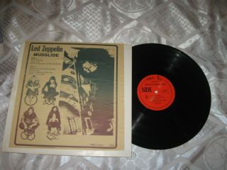 Led Zeppelin  Mudslide  Lp 1984 Bootleg