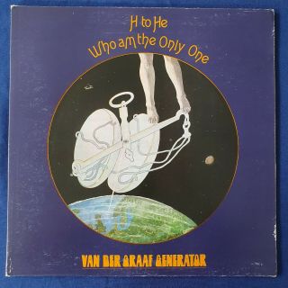 Van Der Graaf Generator - H To He Who Am The Only One 12 " Vinyl Lp Album (1970)