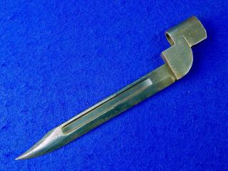 Vintage English British Early Post Ww2 Bayonet Fighting Knife
