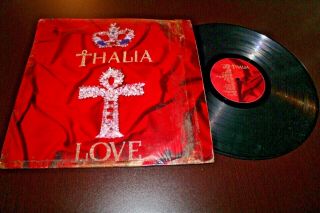 Thalia Love 1992 Mexico 12 " Lp Latin Pop