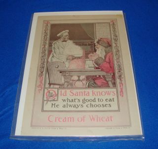 Vintage Cream Of Wheat Advertisement 1920 