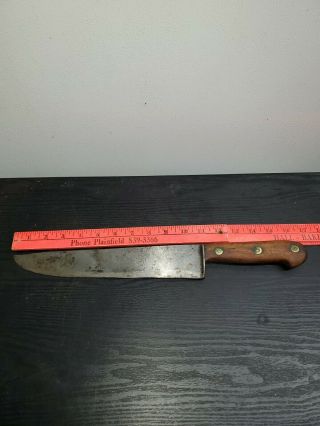 Vintage F.  Dick Made In Germany Chefs Knife 10 3/4 " Blade