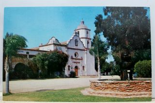 California Ca Oceanside Mission San Luis Rey De Francia Postcard Old Vintage Pc