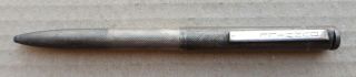 Dunhill Ballpoint Pen Sterling Silver 925 Thread Guilloche