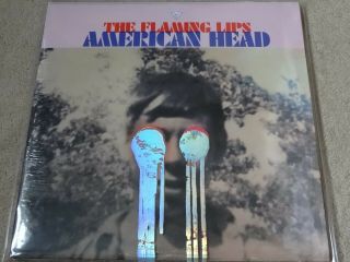 The Flaming Lips - American Head Tri - Colour Lp Vinyl Record & Signed Print 500