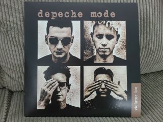 Depeche Mode " Violator Live 1990 " - 3x12 " Vinyl Lp Colored Rare