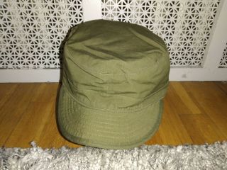 Vintage Nos Us Korean War Hat Cap Field Cotton M - 1951 M51 Sz 7¾ Make Offer