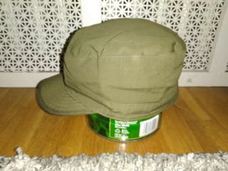 Vintage NOS US Korean War Hat Cap Field Cotton M - 1951 M51 Sz 7¾ MAKE OFFER 2