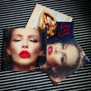 Kylie Minogue Kiss Me Once Double Vinyl Lp Incl Cd - Rare