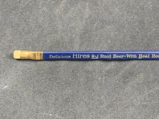 Vintage Hires R - J Root Beer Triangle Advertising Pencil Unsharpened