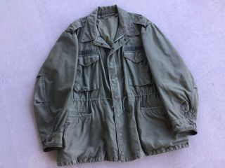 M51 (m1951) Field Jacket Og 107 Xl Korea/early Vietnam Us Army