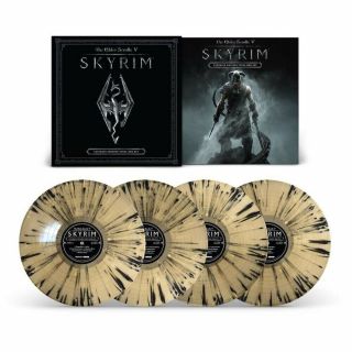 Skyrim Ultimate Edition Vinyl Record Soundtrack Box Set 4lp Vgm Limited Edition