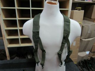 Combat Suspenders Load Bearing Originals Us Military Korean War Era