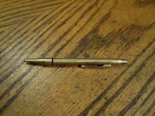 Vintage Small Brass Mechanical Pencil - 3 - 7/16 " Long