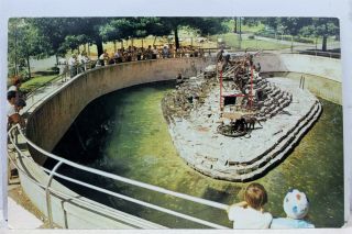 Pennsylvania Pa Hershey Monkey Island Zoo Postcard Old Vintage Card View Post Pc