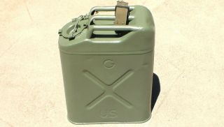 Old Us Army Korean War Era 1951 Dated Jerry Can / Gas Can & Strap Part