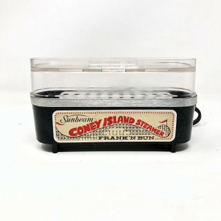 Sunbeam Hot Dog Vintage Coney Island Steamer Frank 