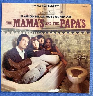 The Mama’s And The Papa’s If You Can Believe Your Eyes And Ears Toilet Cover Lp