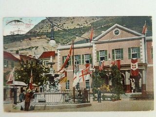 Gibraltar / Commercial Square - Old Gibraltar Postcard