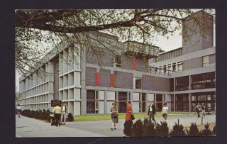 Old Vintage Postcard Of Sherman Building Boston University Boston Ma