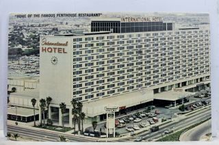 California Ca Los Angeles International Hotel Postcard Old Vintage Card View Pc