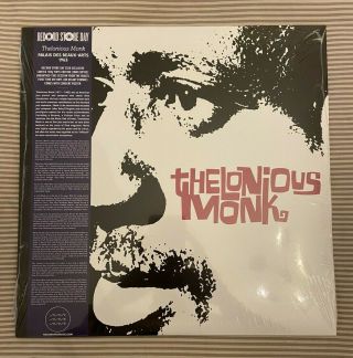 Thelonious Monk Palais Des Beaux - Arts 1963 Rsd 2020 Store Day Vinyl Record Lp