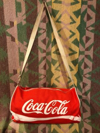 Vintage 70’s Canvas Coca Cola Shoulder Bag