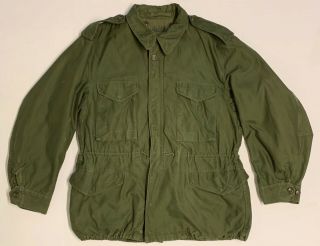 Korean War 1952 Dated M - 1951 Field Jacket,  Large Regular