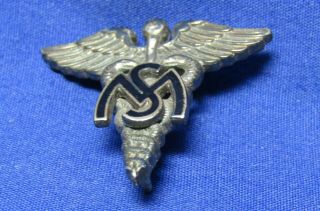 Korean War Sterling Army Ms Medical Services Officer Insignia