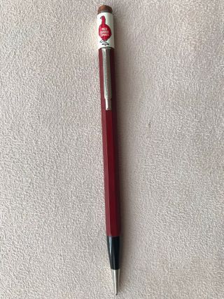 Vintage 1950’s Red Goose Shoes Mechanical Pencil Autopoint Usa Advertising